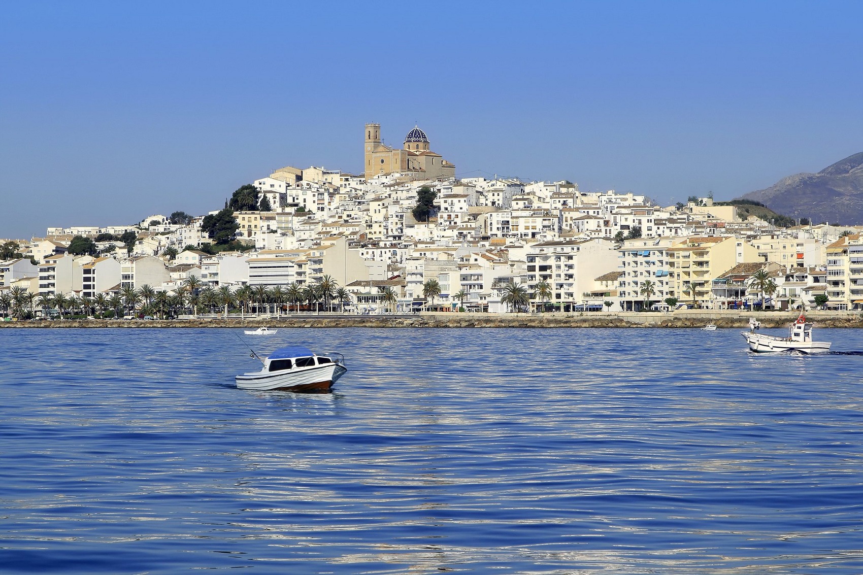 Altea desde el mar